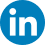 Logo do LinkedIn em formato circular